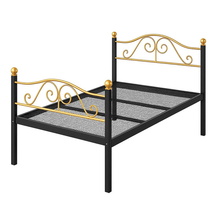 تخت فرفورژه مدل الیت رنگ مشکی