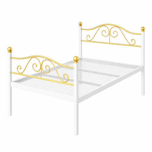 تخت فرفورژه مدل الیت رنگ سفید